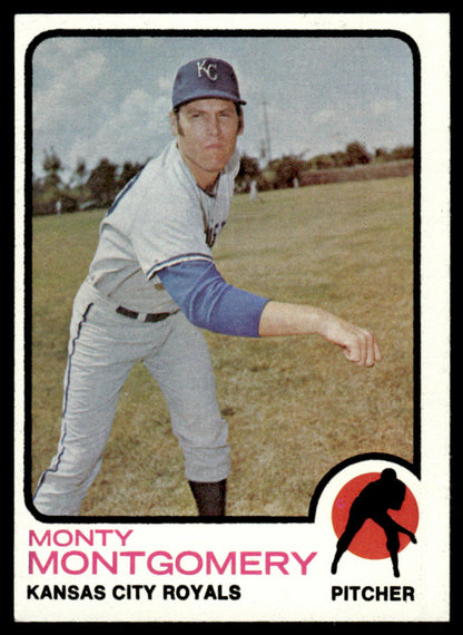 1973 Topps Baseball #164 - Monty Montgomery - EXMT