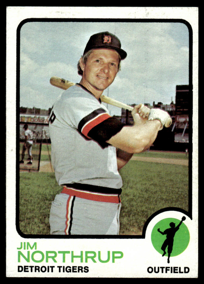 1973 Topps Baseball #168 - Jim Northrup - NM