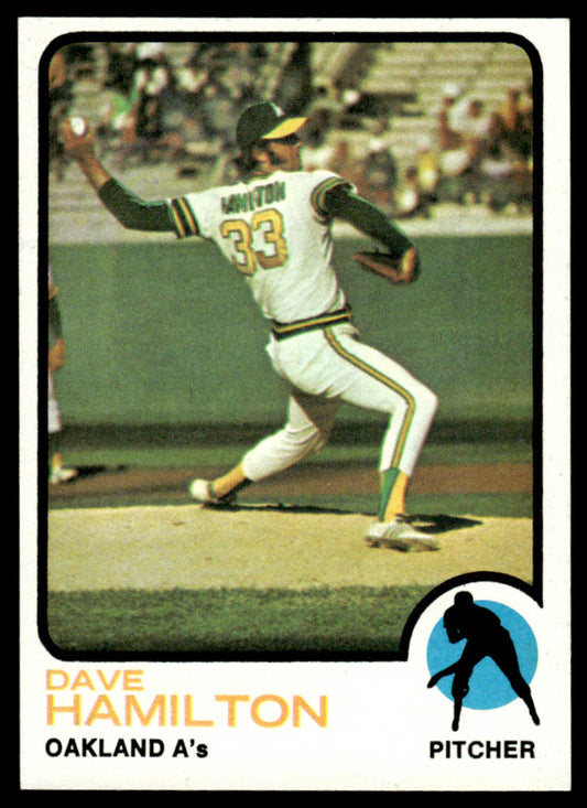 1973 Topps Baseball #214 - Dave Hamilton - NM