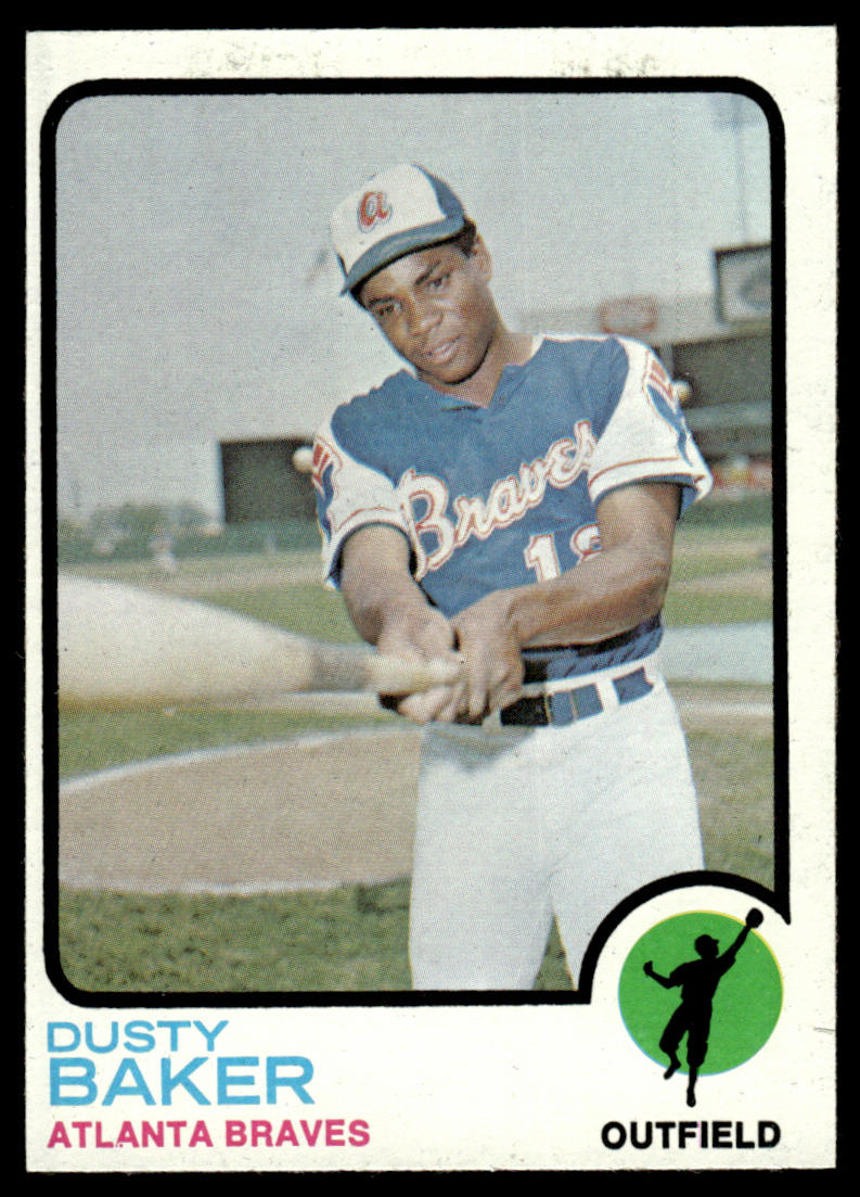 1973 Topps Baseball #215 - Dusty Baker - EXMT