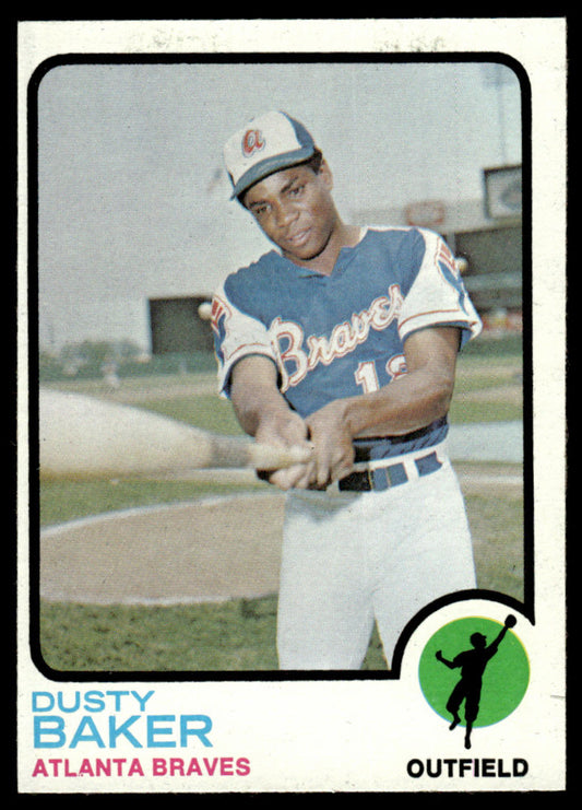 1973 Topps Baseball #215 - Dusty Baker - EXMT