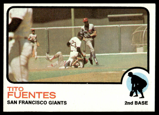 1973 Topps Baseball #236 - Tito Fuentes - NM