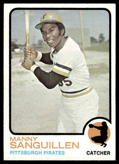 1973 Topps Baseball #250 - Manny Sanguillen - NM
