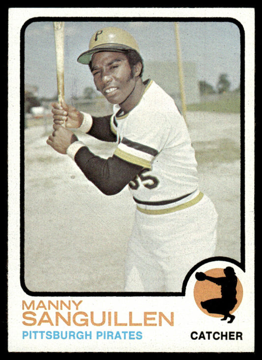 1973 Topps Baseball #250 - Manny Sanguillen - NM