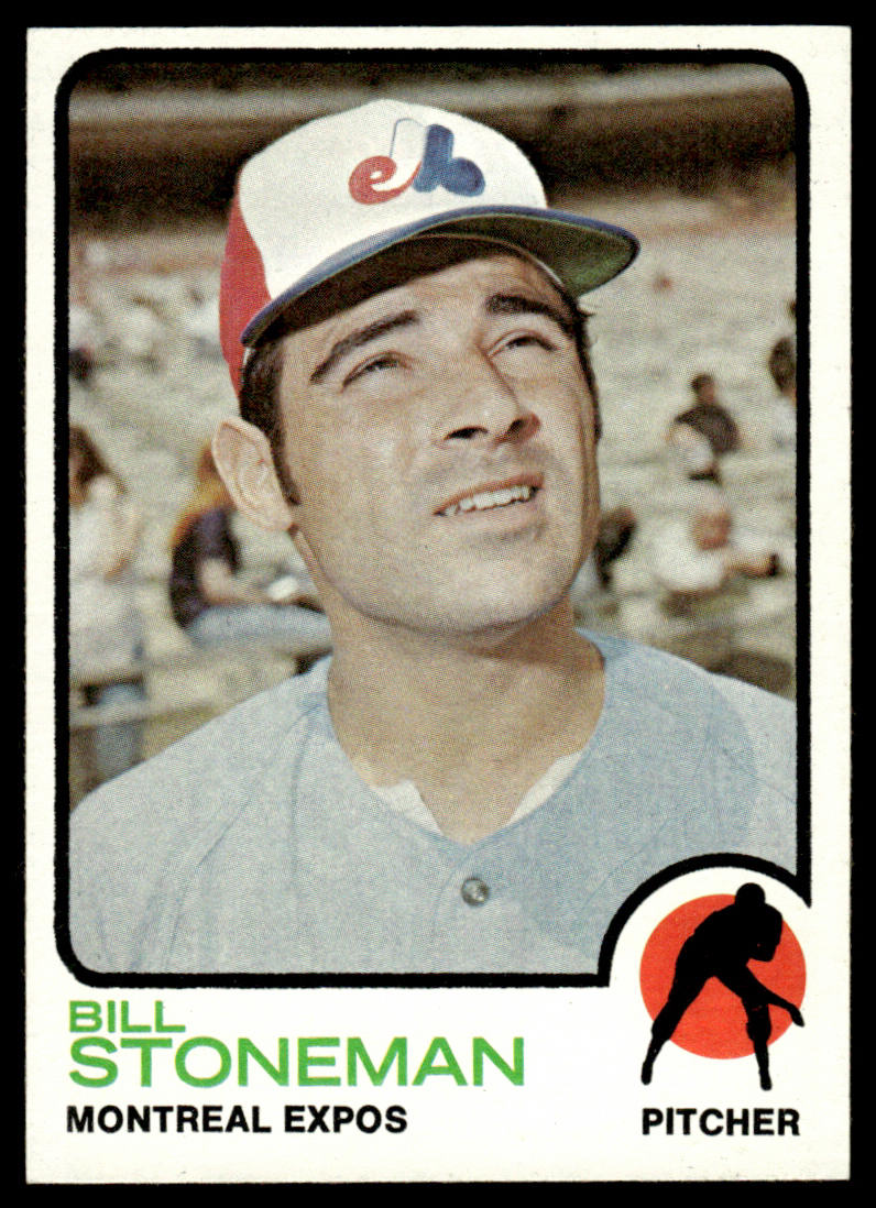 1973 Topps Baseball #254 - Bill Stoneman - NM