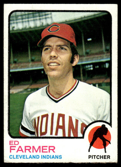 1973 Topps Baseball #272 - Ed Farmer - EXMT
