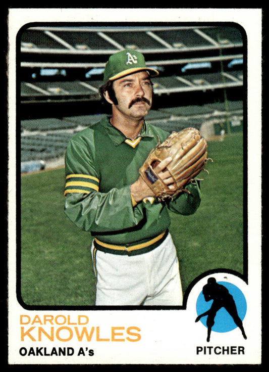 1973 Topps Baseball #274 - Darold Knowles - EXMT