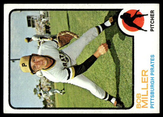 1973 Topps Baseball #277 - Bob Miller - EXMT