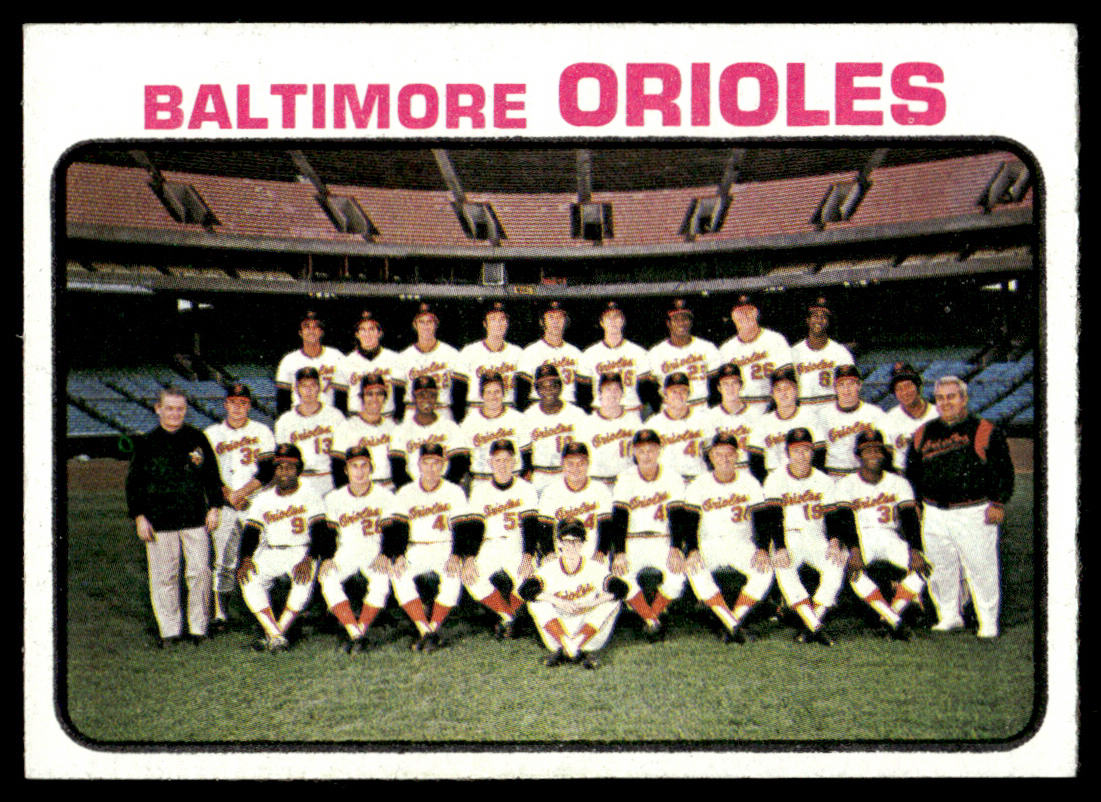 1973 Topps Baseball #278 - Baltimore Orioles - NM