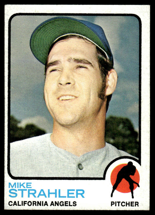 1973 Topps Baseball #279 - Mike Strahler - EXMT