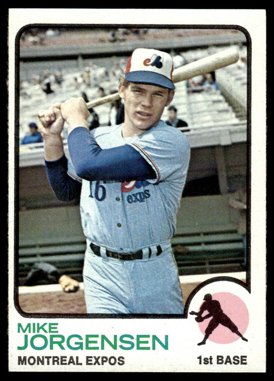 1973 Topps Baseball #281 - Mike Jorgensen - EXMT