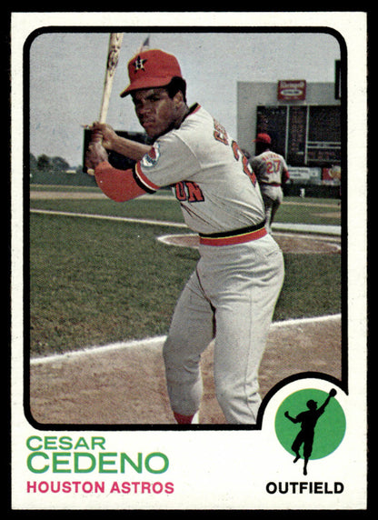 1973 Topps Baseball #290 - Cesar Cedeno - NM