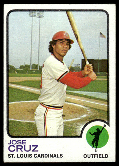 1973 Topps Baseball #292 - Jose Cruz - EX