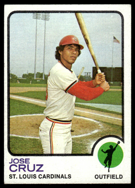 1973 Topps Baseball #292 - Jose Cruz - EX