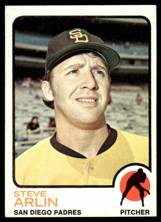 1973 Topps Baseball #294 - Steve Arlin - EXMT
