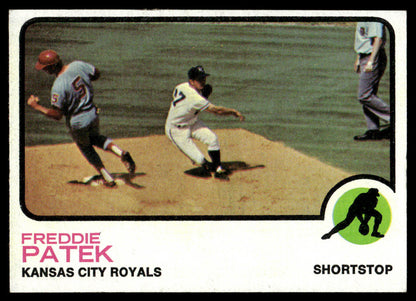1973 Topps Baseball #334 - Freddie Patek - EXMT