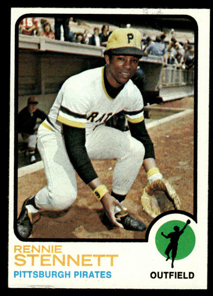 1973 Topps Baseball #348 - Rennie Stennett - EXMT