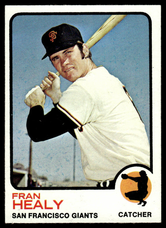 1973 Topps Baseball #361 - Fran Healy - NM