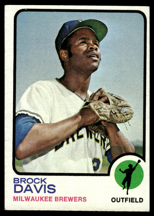1973 Topps Baseball #366 - Brock Davis - EXMT