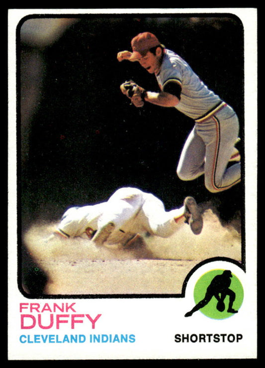 1973 Topps Baseball #376 - Frank Duffy - EXMT