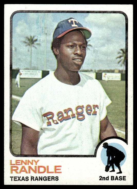 1973 Topps Baseball #378 - Lenny Randle - NM