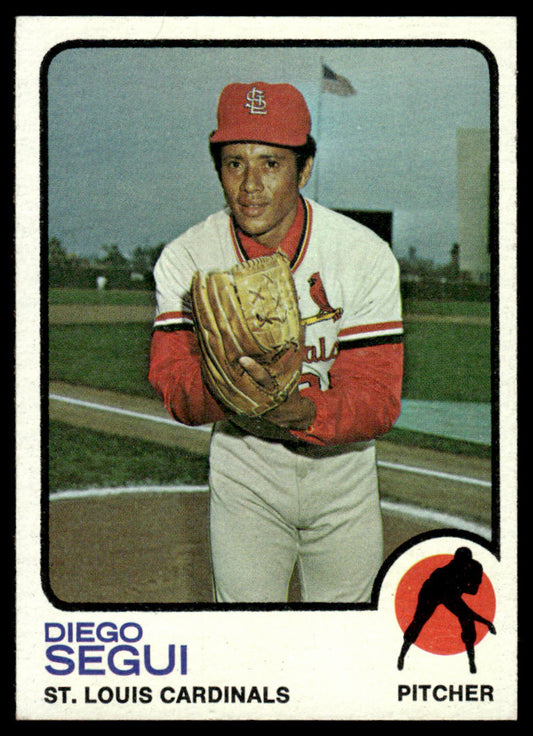 1973 Topps Baseball #383 - Diego Segui - NM
