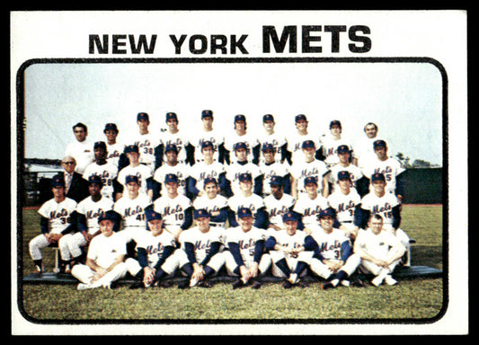 1973 Topps Baseball #389 - New York Mets - EXMT