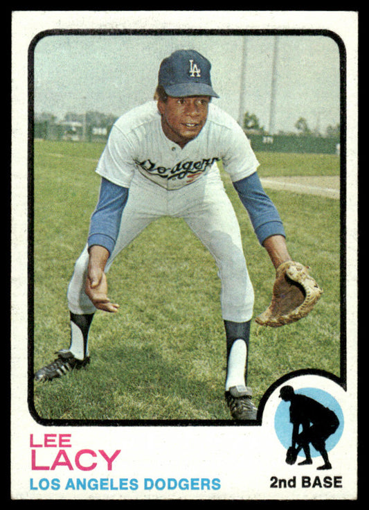 1973 Topps Baseball #391 - Lee Lacy - EXMT