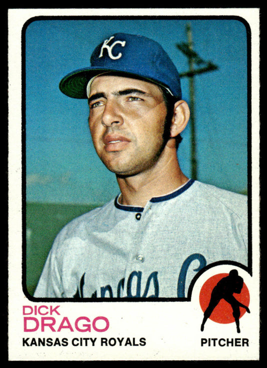 1973 Topps Baseball #392 - Dick Drago - NM