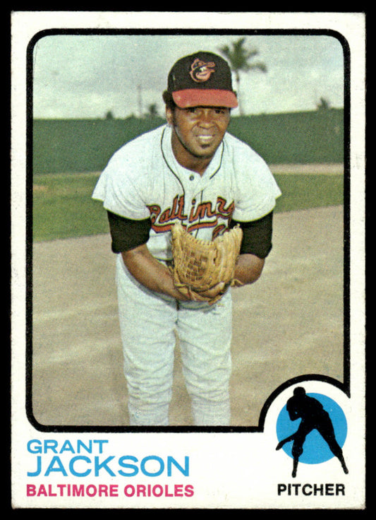1973 Topps Baseball #396 - Grant Jackson - EXMT