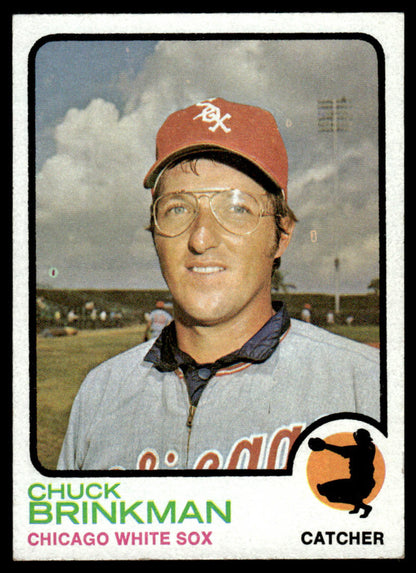 1973 Topps Baseball #404 - Chuck Brinkman - EXMT