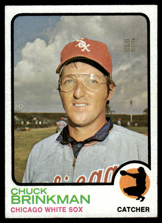 1973 Topps Baseball #404 - Chuck Brinkman - EXMT