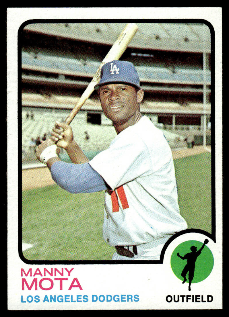 1973 Topps Baseball #412 - Manny Mota - NM