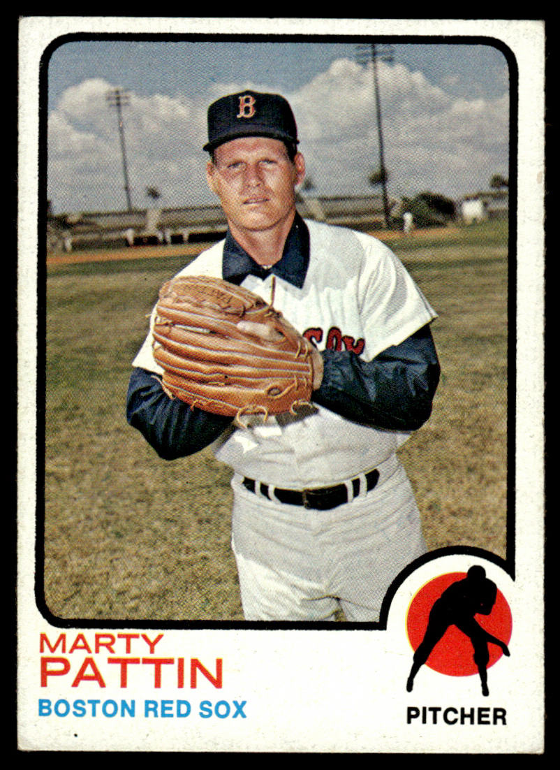 1973 Topps Baseball #415 - Marty Pattin - EXMT