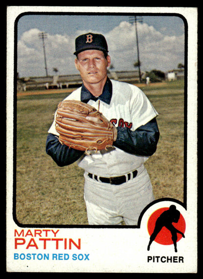 1973 Topps Baseball #415 - Marty Pattin - EXMT