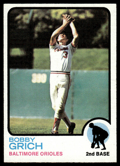 1973 Topps Baseball #418 - Bobby Grich - NM