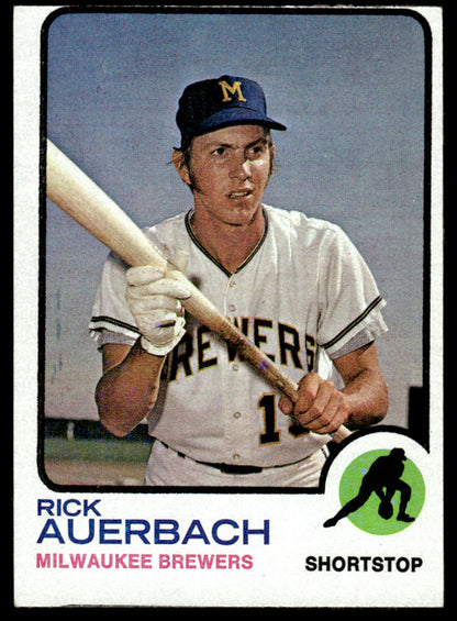 1973 Topps Baseball #427 - Rick Auerbach - EX