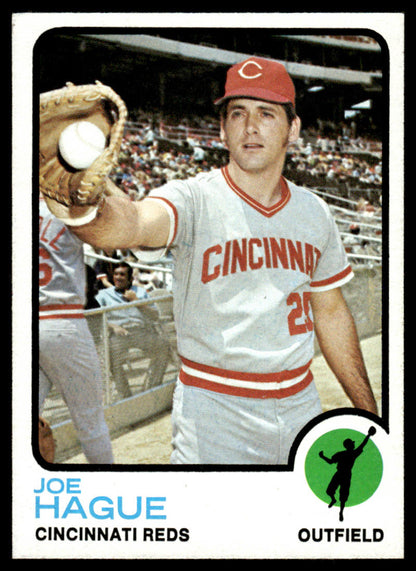 1973 Topps Baseball #447 - Joe Hague - EXMT