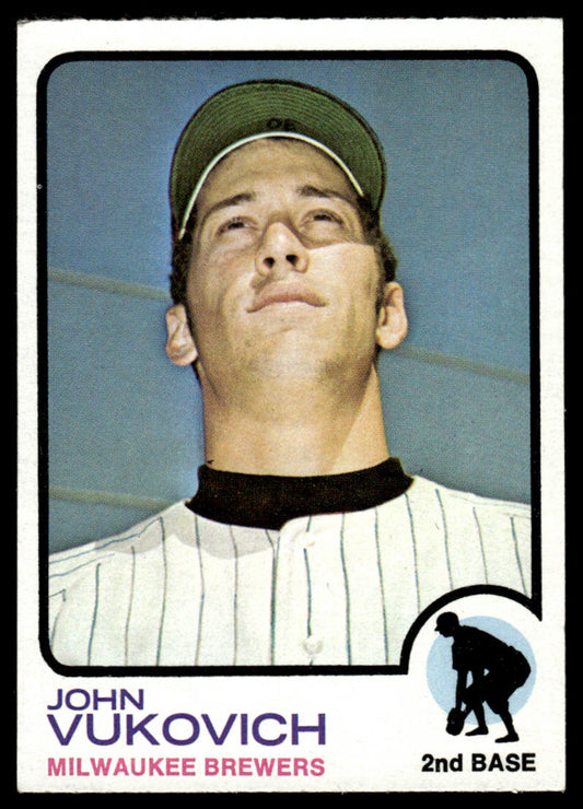 1973 Topps Baseball #451 - John Vukovich - EXMT