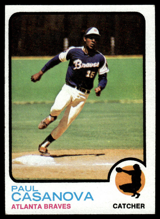 1973 Topps Baseball #452 - Paul Casanova - EXMT