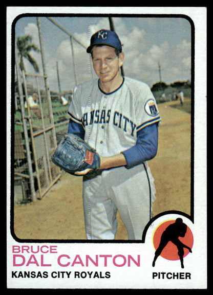 1973 Topps Baseball #487 - Bruce Dal Canton - EXMT