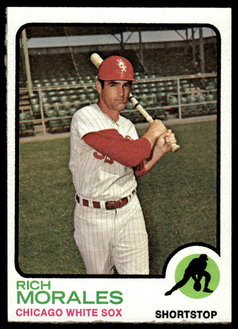 1973 Topps Baseball #494 - Rich Morales - EXMT
