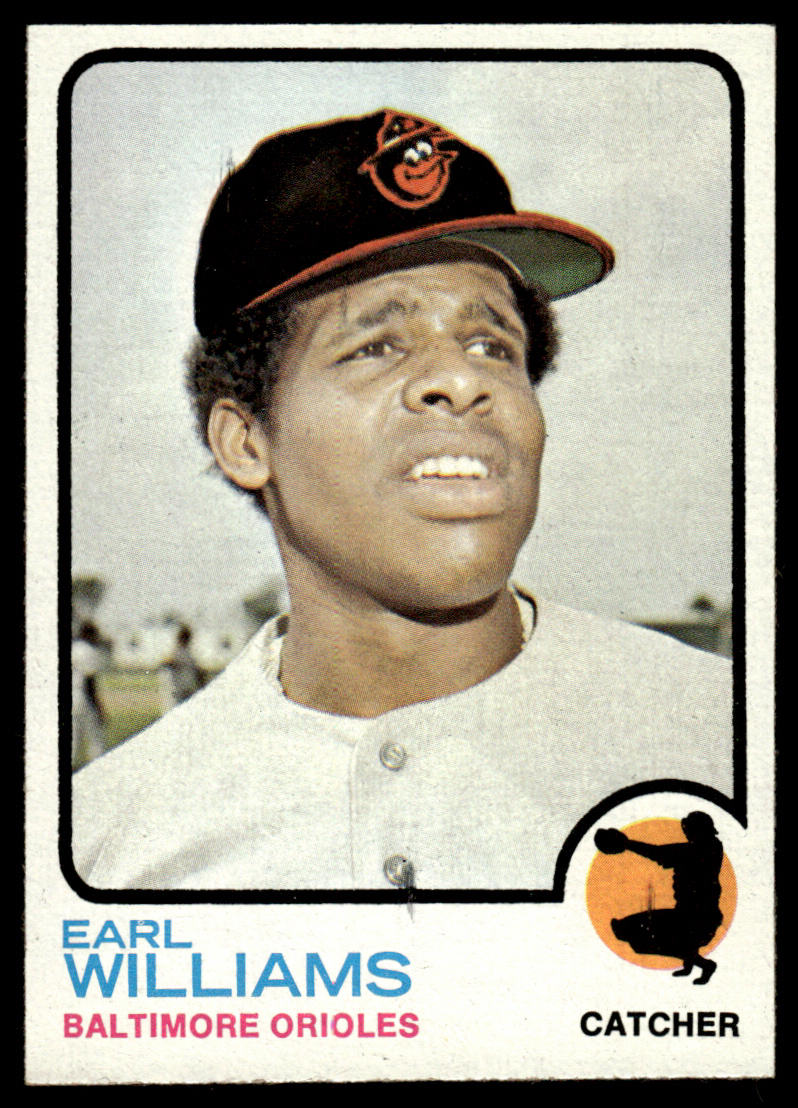 1973 Topps Baseball #504b - Earl Williams - NM
