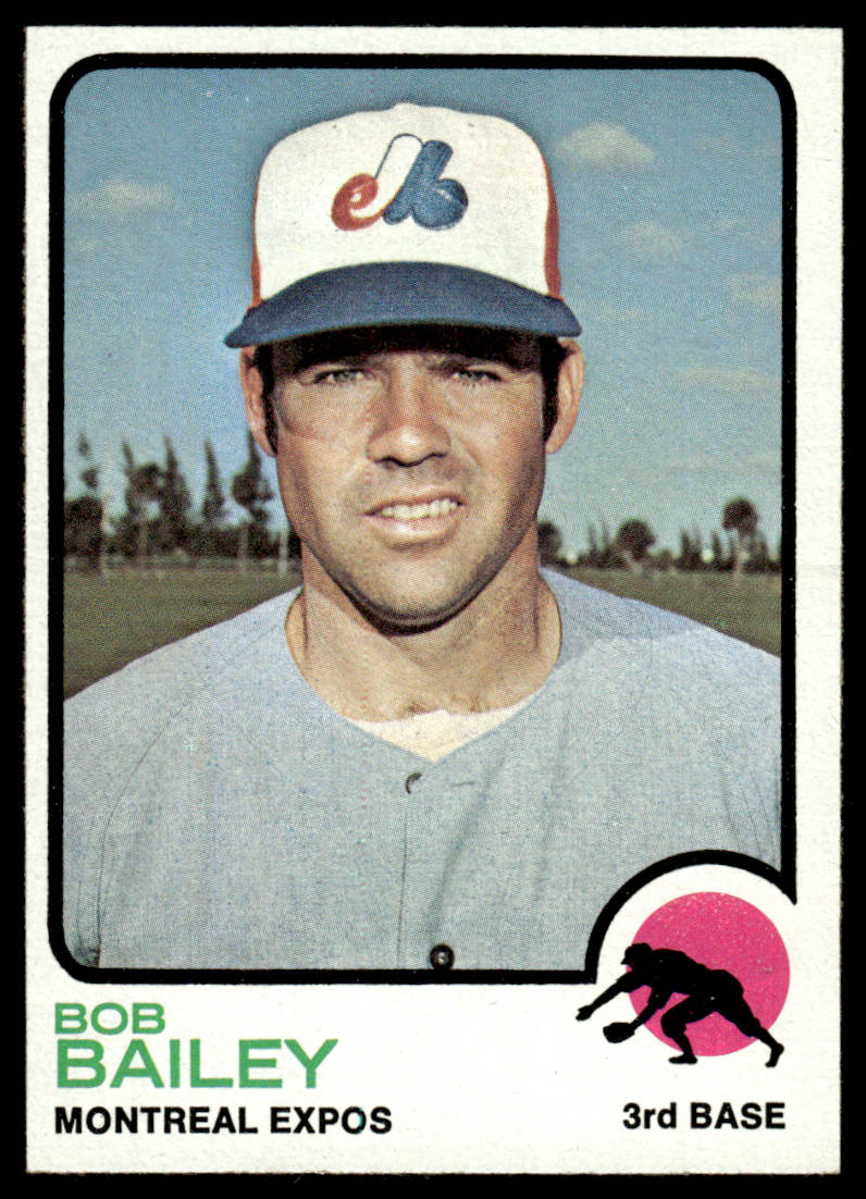 1973 Topps Baseball #505 - Bob Bailey - EXMT
