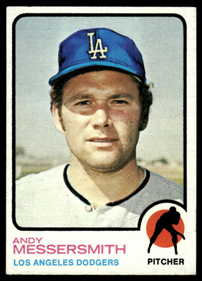 1973 Topps Baseball #515 - Andy Messersmith - EXMT