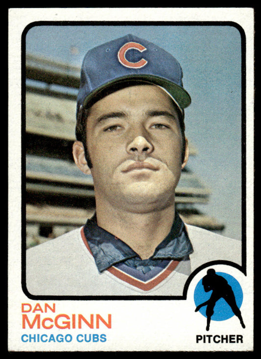 1973 Topps Baseball #527 - Dan McGinn - EXMT