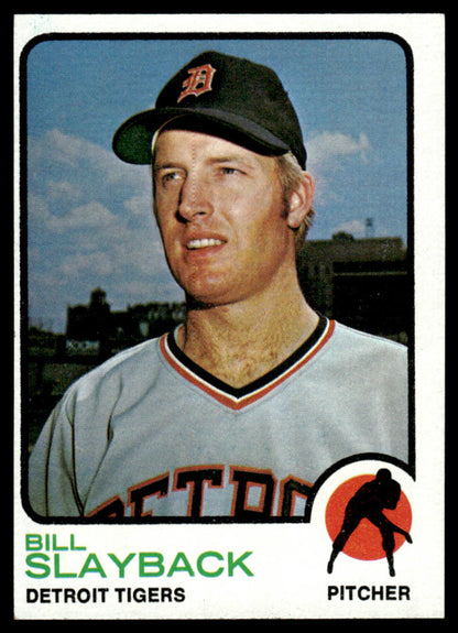 1973 Topps Baseball #537 - Bill Slayback - EX