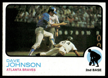1973 Topps Baseball #550 - Dave Johnson - EX