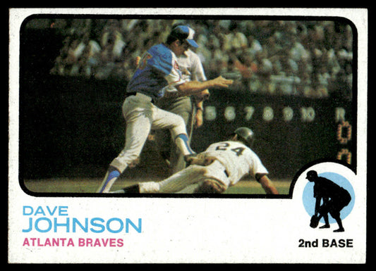 1973 Topps Baseball #550 - Dave Johnson - EX