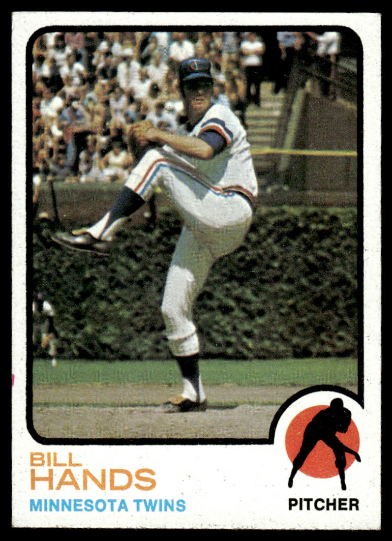 1973 Topps Baseball #555 - Bill Hands - EXMT